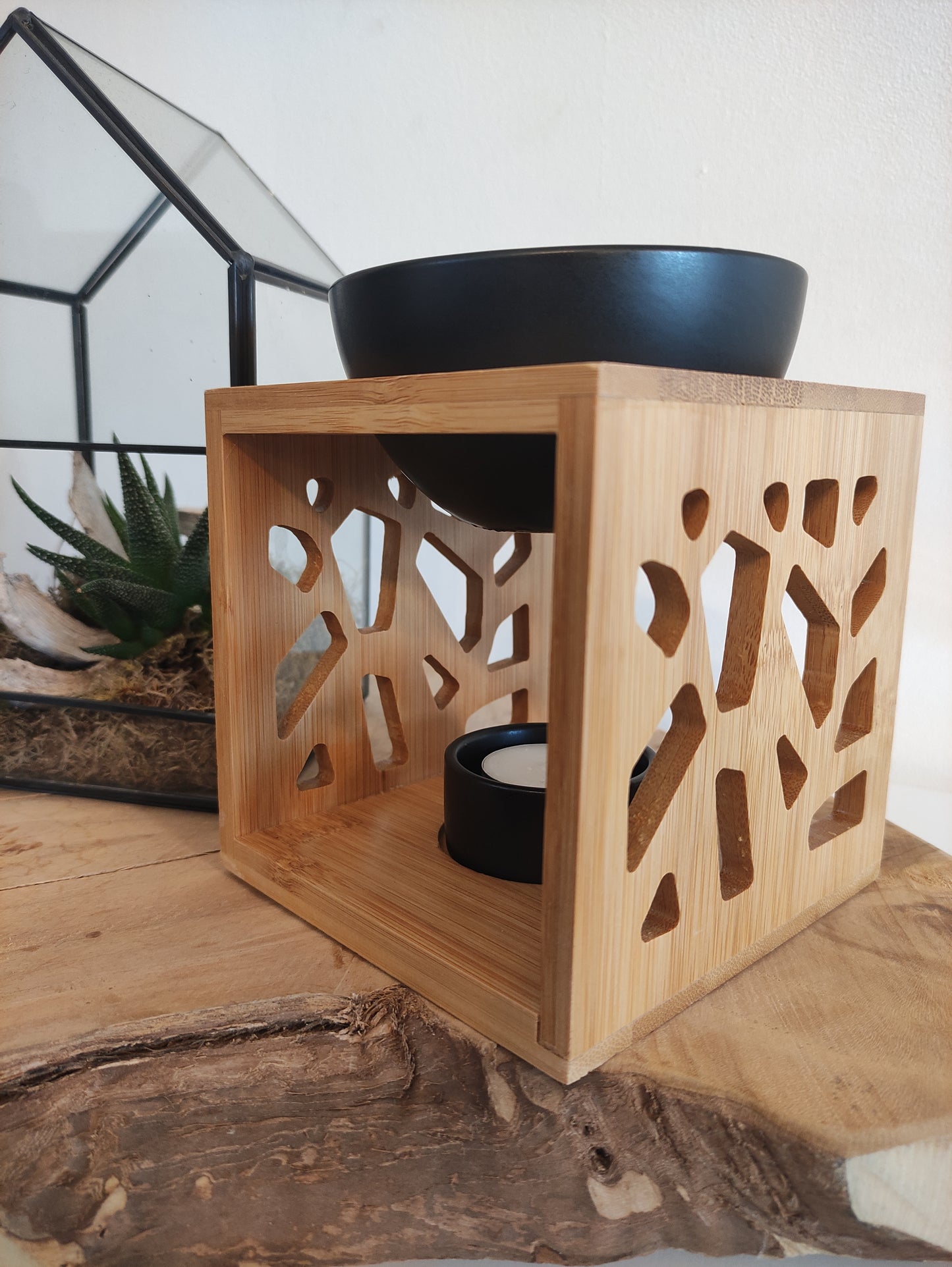Brûleur Wood Noir