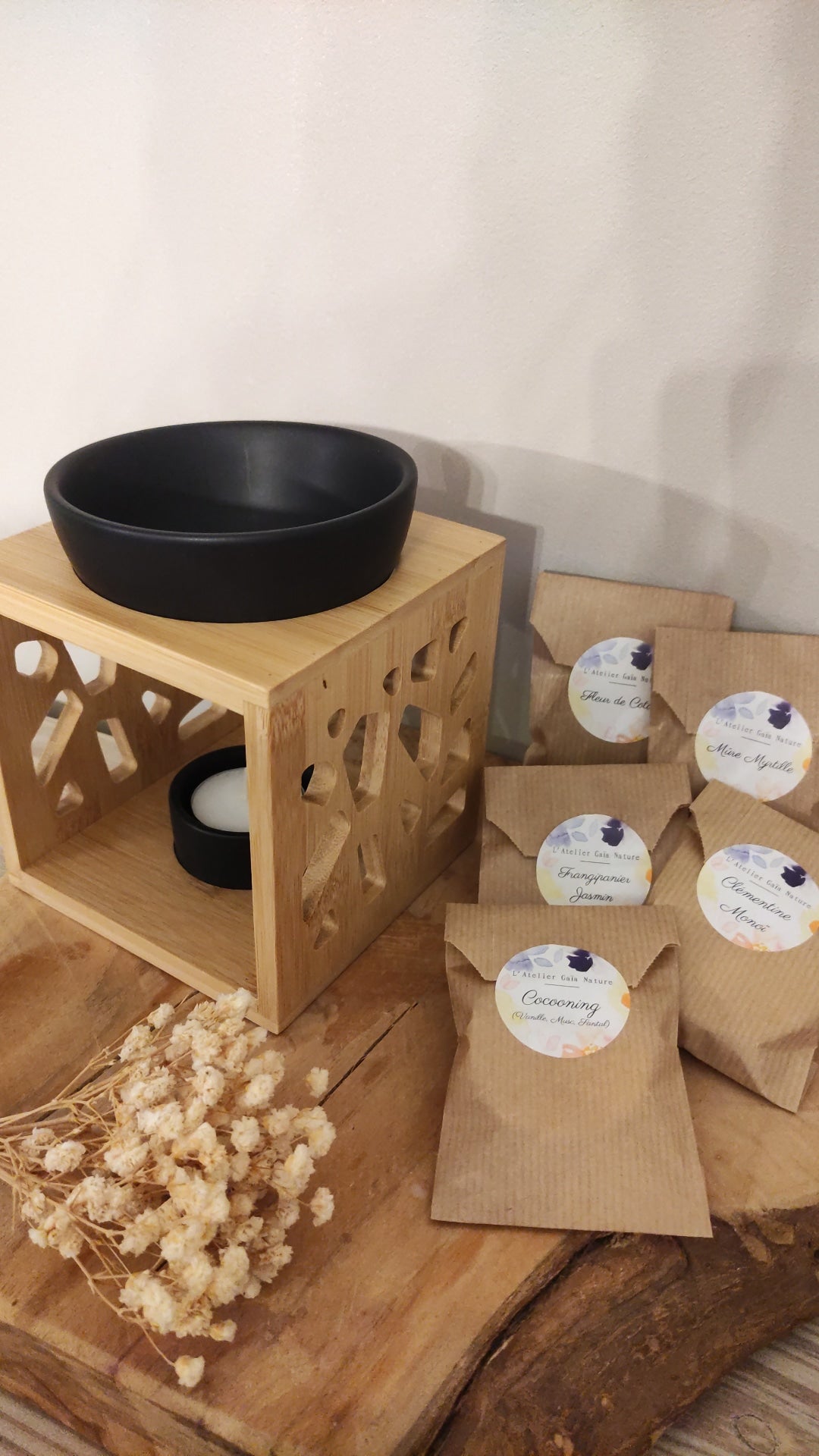 Coffret Cadeau - Douceur (Brûleur au choix)